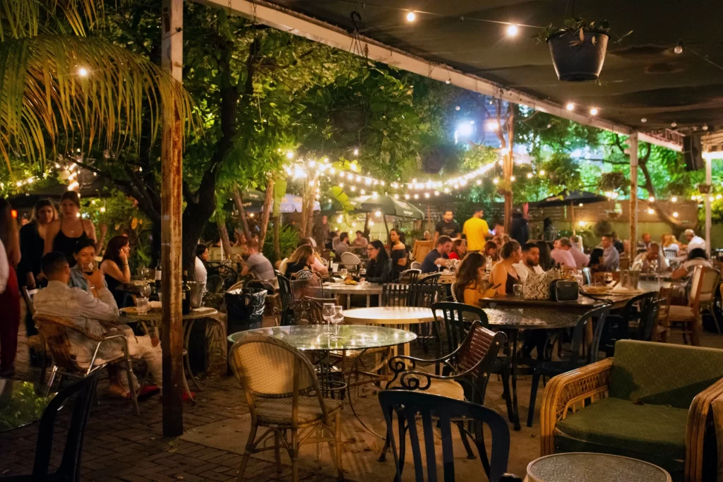 Jazz at Lagniappe outdoor garden