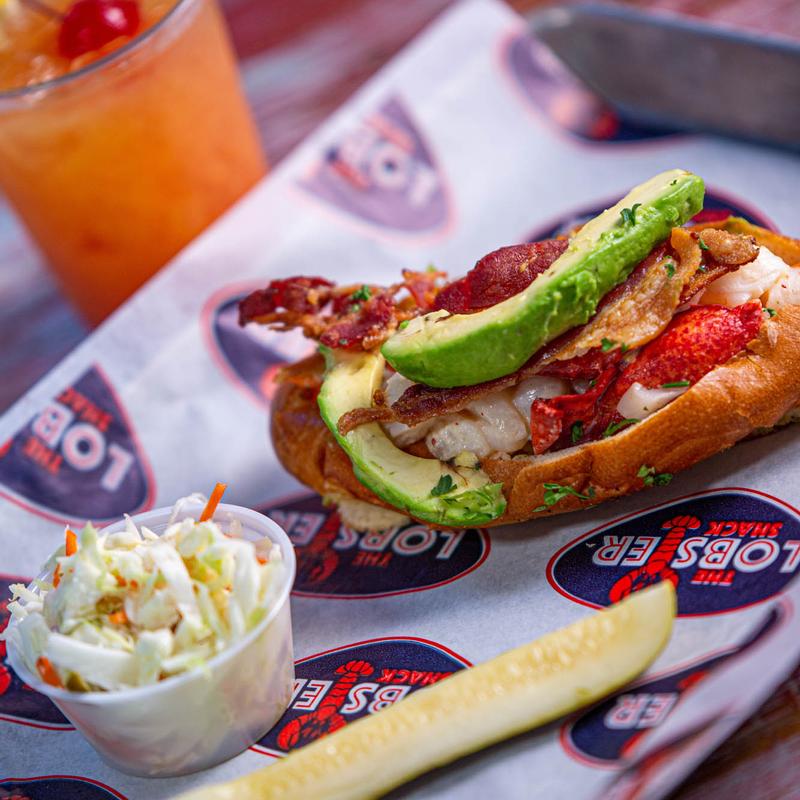 Lobster Roll at Lobster Shack Miami
